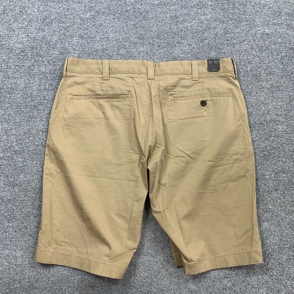 J Crew Shorts Mens 34 Scone Cotton Stretch Chino 10.5 in Flat Front Casual Golf - Picture 11 of 13